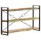 vidaXL 3-Tier Bookcase 140x30x80 cm Solid Reclaimed Wood