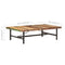 vidaXL Coffee Table 142x90x42 cm Solid Reclaimed Wood