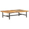 vidaXL Coffee Table 142x90x42 cm Solid Reclaimed Wood