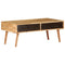 vidaXL Coffee Table 100x50x39 cm Solid Acacia Wood