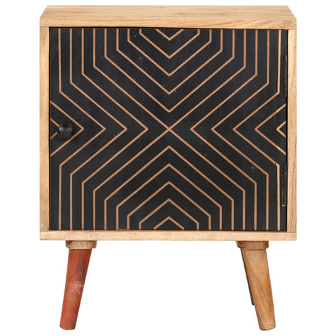 vidaXL Bedside Cabinet 40x30x50 cm Solid Acacia Wood