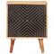 vidaXL Bedside Cabinet 40x30x50 cm Solid Acacia Wood