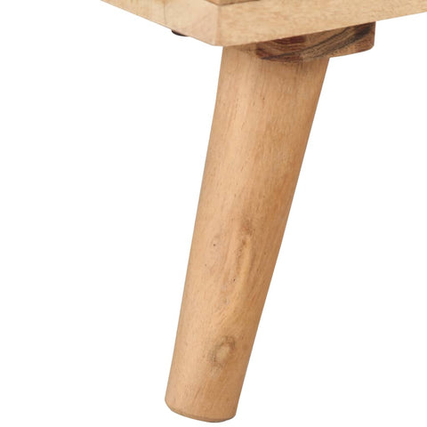 vidaXL Bedside Cabinet 40x30x50 cm Solid Acacia Wood