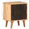 vidaXL Bedside Cabinet 40x30x50 cm Solid Acacia Wood