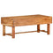 vidaXL Coffee Table 100x50x40 cm Solid Acacia Wood