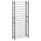 vidaXL Wine Rack for 96 Bottles Black Iron