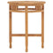 vidaXL Bistro Table Ø60x75.5 cm Solid Teak Wood