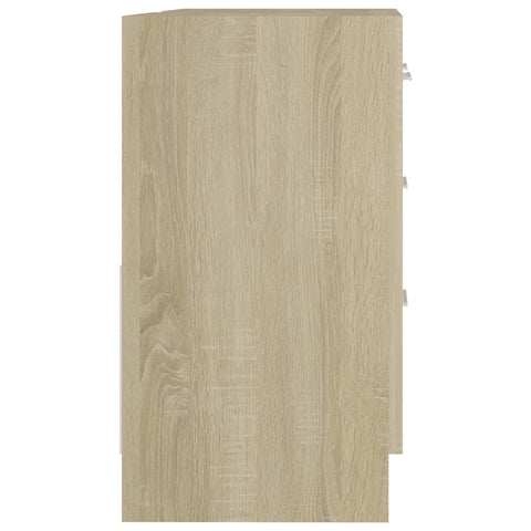 vidaXL Sink Cabinet Sonoma Oak 63x30x54 cm Engineered Wood