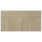vidaXL Sink Cabinet Sonoma Oak 90x38.5x46 cm Engineered Wood