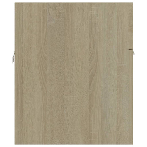 vidaXL Sink Cabinet Sonoma Oak 90x38.5x46 cm Engineered Wood