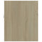 vidaXL Sink Cabinet Sonoma Oak 90x38.5x46 cm Engineered Wood