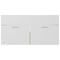 vidaXL Sink Cabinet White and Sonoma Oak 90x38.5x46 cm Engineered Wood