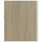 vidaXL Sink Cabinet White and Sonoma Oak 90x38.5x46 cm Engineered Wood