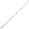 vidaXL LED Bathroom Mirror White 40x8.5x37 cm Acrylic