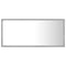 vidaXL LED Bathroom Mirror Concrete Grey 90x8.5x37 cm Acrylic