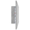 vidaXL LED Bathroom Mirror Concrete Grey 90x8.5x37 cm Acrylic