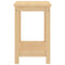 vidaXL Bedside Cabinet Light Wood 35x30x47 cm Solid Pinewood