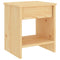 vidaXL Bedside Cabinet Light Wood 35x30x40 cm Solid Pinewood