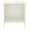 vidaXL Bedside Cabinet White 35x30x40 cm Solid Pinewood