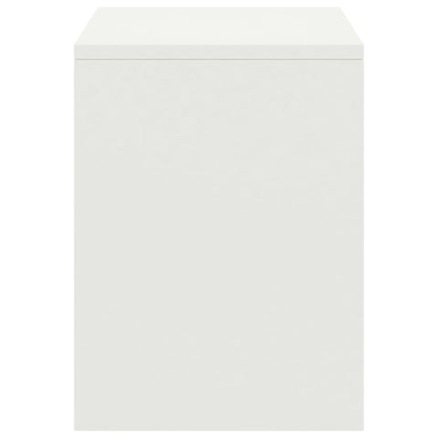 vidaXL Bedside Cabinet White 35x30x40 cm Solid Pinewood