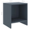 vidaXL Bedside Cabinet Light Grey 35x30x40 cm Solid Pinewood
