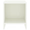vidaXL Bedside Cabinets 2 pcs White 35x30x40 cm Solid Pinewood