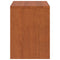 vidaXL Bedside Cabinets 2 pcs Honey Brown 35x30x40 cm Solid Pinewood