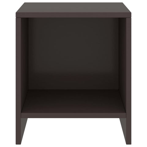 vidaXL Bedside Cabinets 2 pcs Dark Brown 35x30x40 cm Solid Pinewood