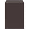 vidaXL Bedside Cabinets 2 pcs Dark Brown 35x30x40 cm Solid Pinewood