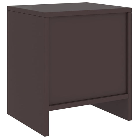 vidaXL Bedside Cabinets 2 pcs Dark Brown 35x30x40 cm Solid Pinewood