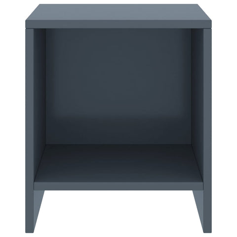 vidaXL Bedside Cabinets 2 pcs Light Grey 35x30x40 cm Solid Pinewood