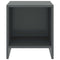 vidaXL Bedside Cabinets 2 pcs Dark Grey 35x30x40 cm Solid Pinewood