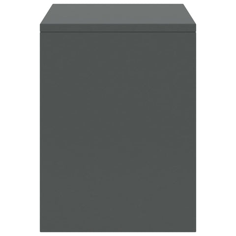 vidaXL Bedside Cabinets 2 pcs Dark Grey 35x30x40 cm Solid Pinewood