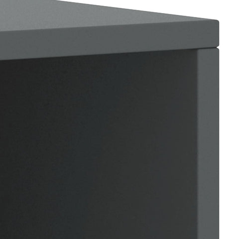 vidaXL Bedside Cabinets 2 pcs Dark Grey 35x30x40 cm Solid Pinewood