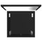 vidaXL 2 Piece Bathroom Furniture Set Black Engineered Wood