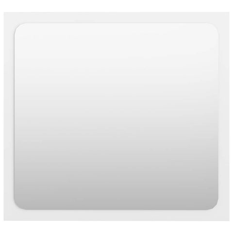 vidaXL 2 Piece Bathroom Furniture Set High Gloss White Engineered Wood