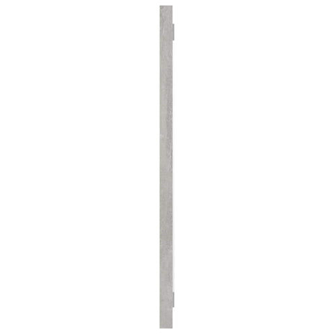 vidaXL 2 Piece Bathroom Furniture Set Concrete Grey Engineered Wood