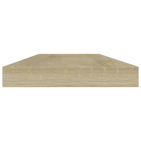 vidaXL Bookshelf Boards 4 pcs Sonoma Oak 40x10x1.5 cm Engineered Wood