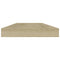vidaXL Bookshelf Boards 4 pcs Sonoma Oak 40x10x1.5 cm Engineered Wood
