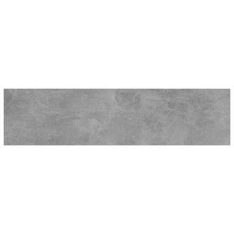 vidaXL Bookshelf Boards 4 pcs Concrete Grey 40x10x1.5 cm Engineered Wood
