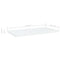 vidaXL Bookshelf Boards 4 pcs White 40x20x1.5 cm Engineered Wood