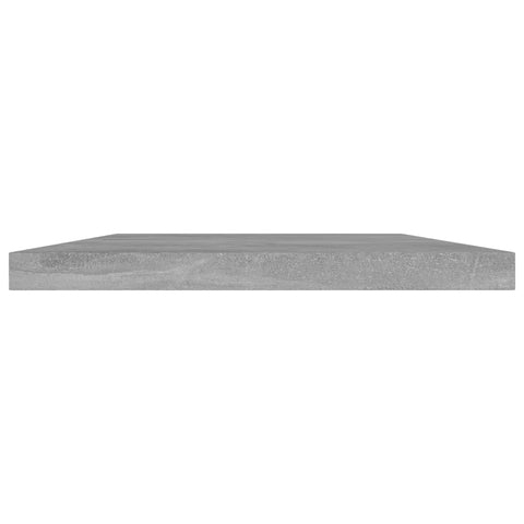 vidaXL Bookshelf Boards 4 pcs Concrete Grey 40x20x1.5 cm Engineered Wood