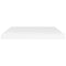 vidaXL Bookshelf Boards 4 pcs High Gloss White 40x20x1.5 cm Engineered Wood
