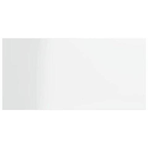 vidaXL Bookshelf Boards 4 pcs High Gloss White 40x20x1.5 cm Engineered Wood