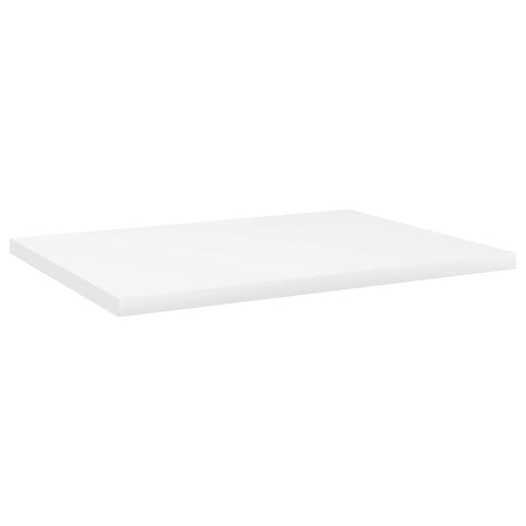 vidaXL Bookshelf Boards 4 pcs White 40x30x1.5 cm Engineered Wood