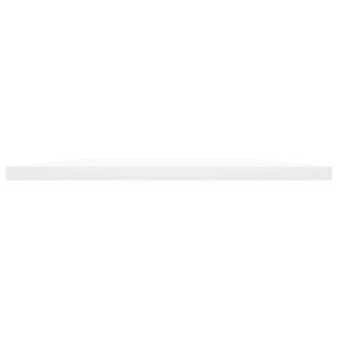 vidaXL Bookshelf Boards 4 pcs White 40x40x1.5 cm Engineered Wood