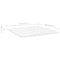 vidaXL Bookshelf Boards 4 pcs White 40x40x1.5 cm Engineered Wood