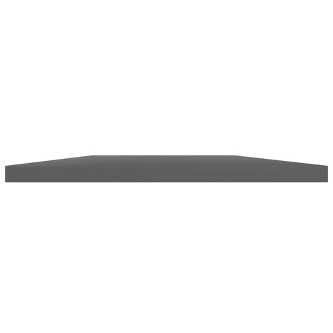 vidaXL Bookshelf Boards 8 pcs High Gloss Grey 40x40x1.5 cm Engineered Wood