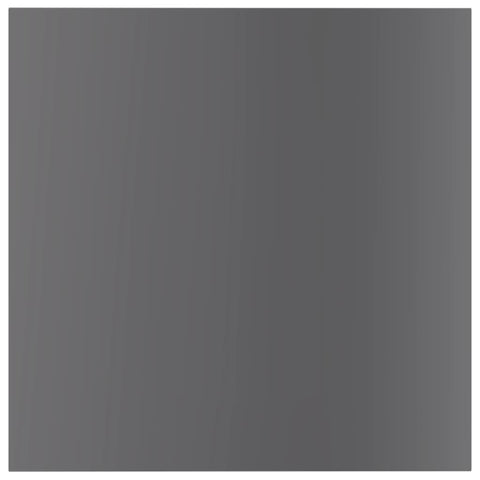 vidaXL Bookshelf Boards 8 pcs High Gloss Grey 40x40x1.5 cm Engineered Wood