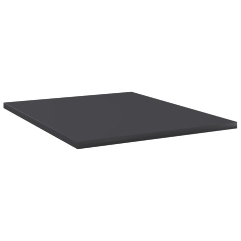 vidaXL Bookshelf Boards 8 pcs Grey 40x50x1.5 cm Engineered Wood